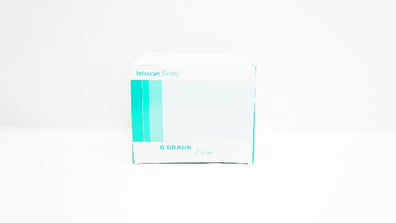 B.Braun 4252527-02 Introcan Safety IV Cath. 20G x 1-3/4inch 57ml/min - Box of 50